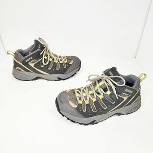 Worx By Red Wing Shoes Womens 5109 Athletic Safety Toe Mid Oxford Gray Size 7 M